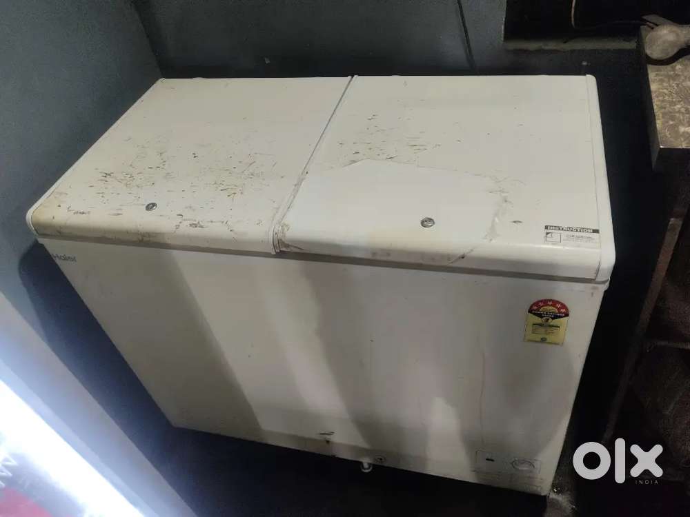 320 ltr double door freezer.