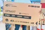 # 43 LED TV SMART / ANDROID LED TV 1GB RAM WARRANTY WITH BILL SEAL LED