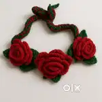 Dog bow handmade