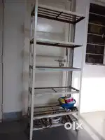 5x2 iron rack 6 shelf new condition, urgent sell