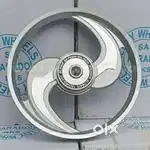 S shape alloy wheels of splendor bike