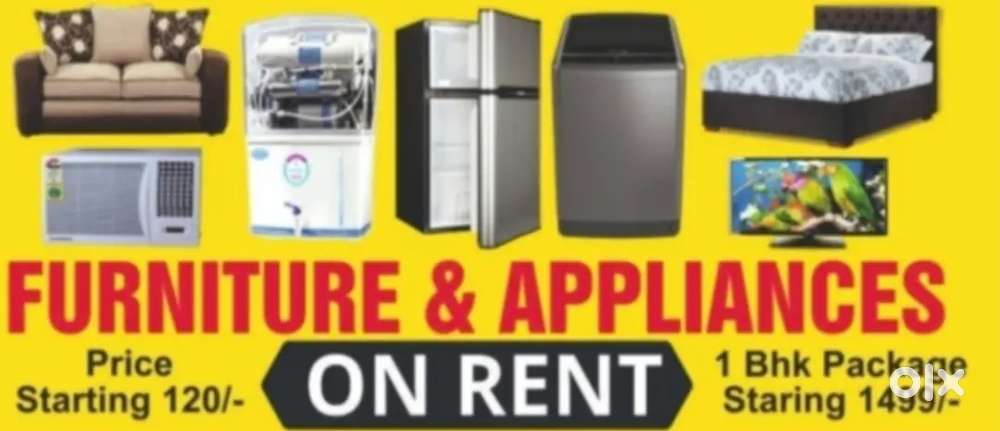 Furniture appliances on RENT