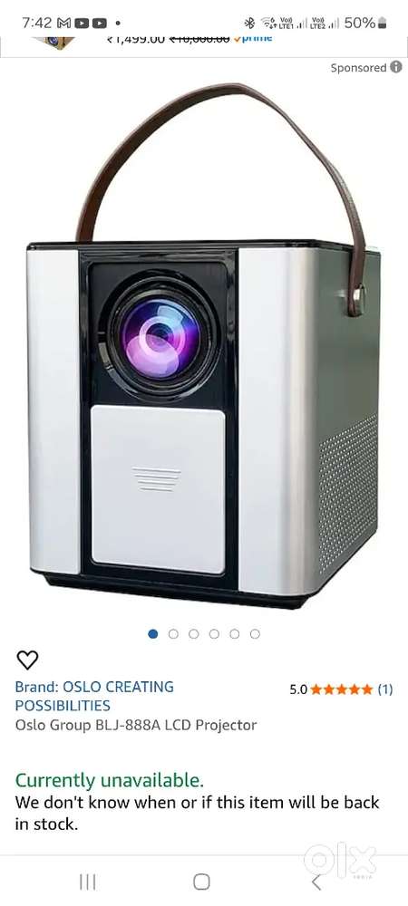 Projector, Perfect condition Gulf piece