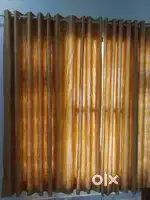 Curtain with stand