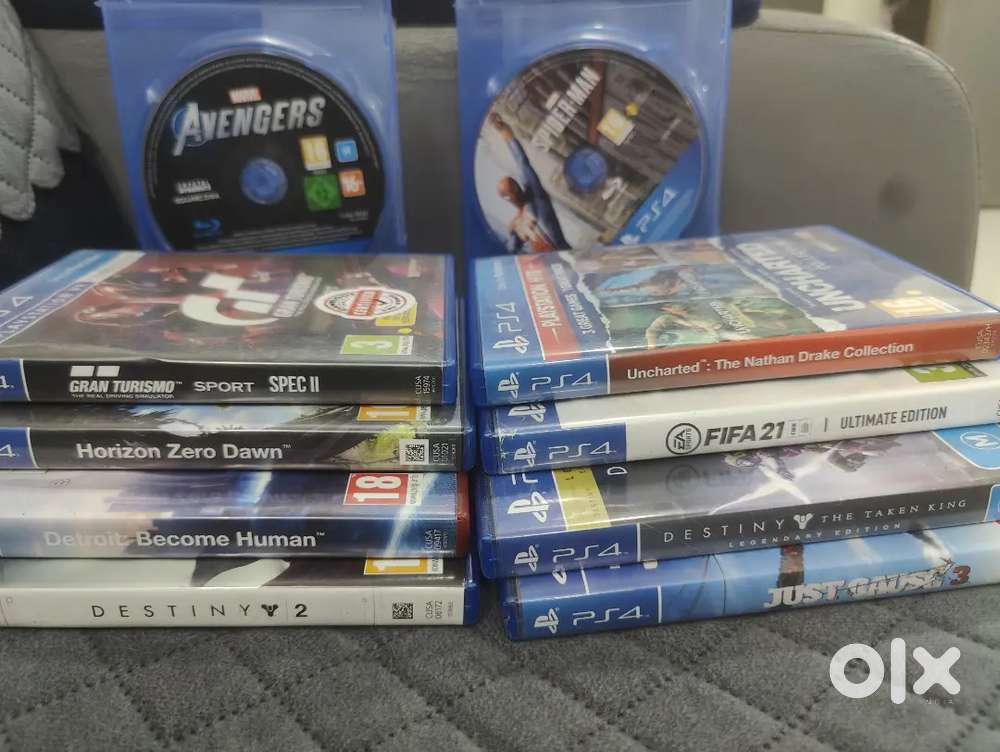 PS4 Game Bundle – Top Hits, Multiplayer, Adventure, Racing!