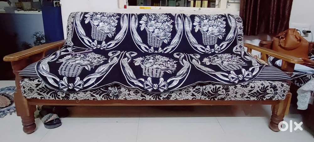 Wooden sofa