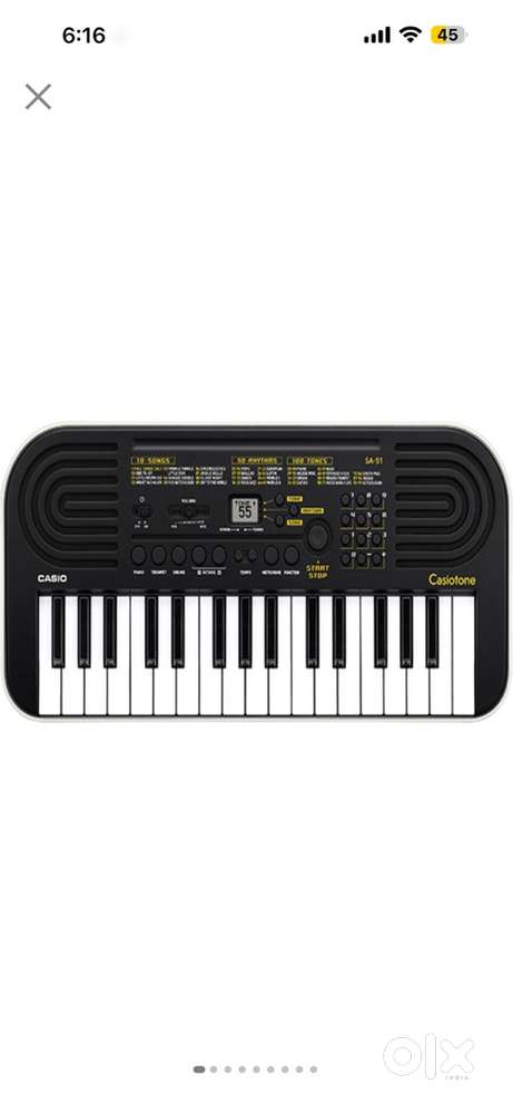 SA 51 casiotone digital portable keyboard 34 keys