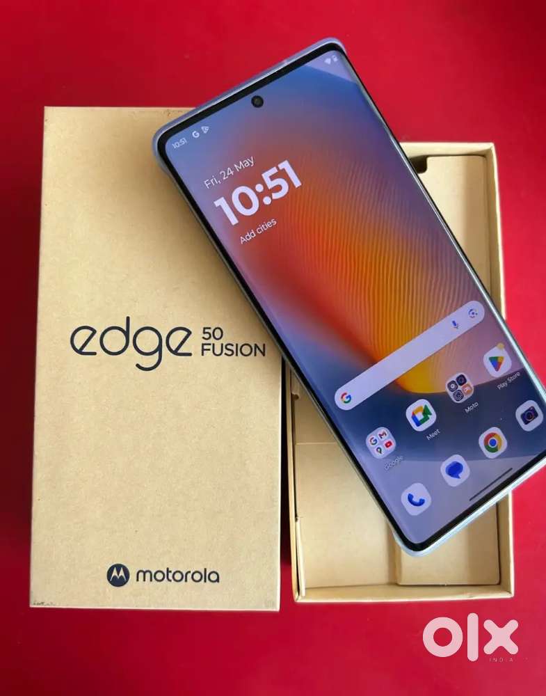 Motorola edge 50 fusion 5g curved display phone hai ram 8+4 gb rom 128