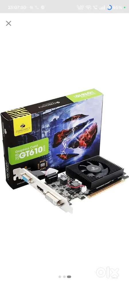 6 month old /intel i3-10105F /3.70GHZ /DDR4-8GB RAM with GT610[2GB3]gr