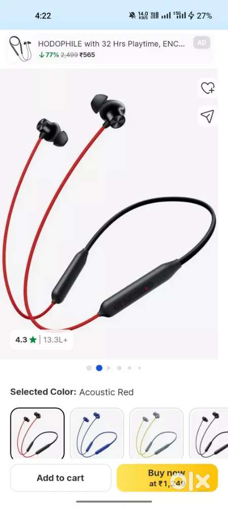 Oneplus neckband