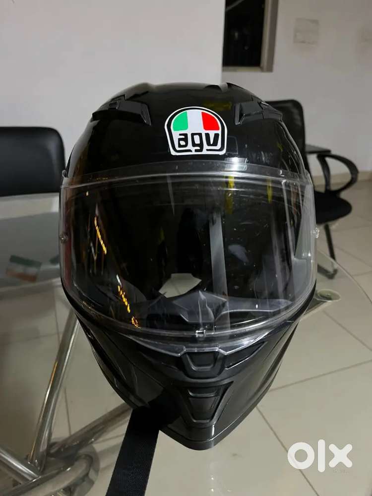 Ridex glossy black helmet