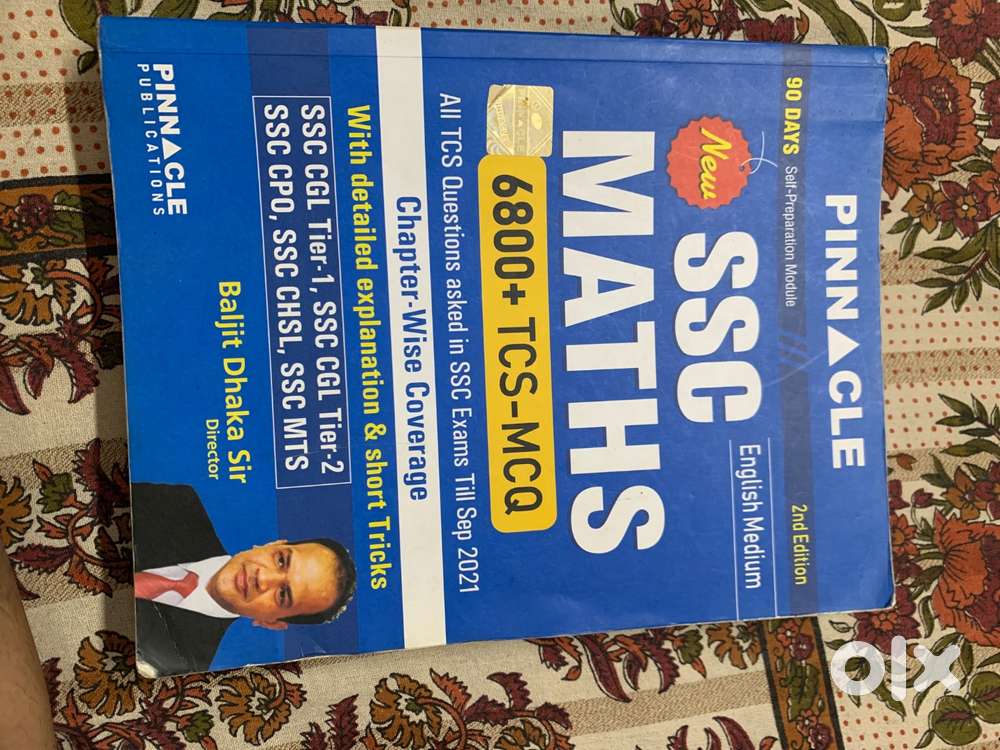 Pinnacle  SSC maths 6800 TCS Questions, 2nd edition