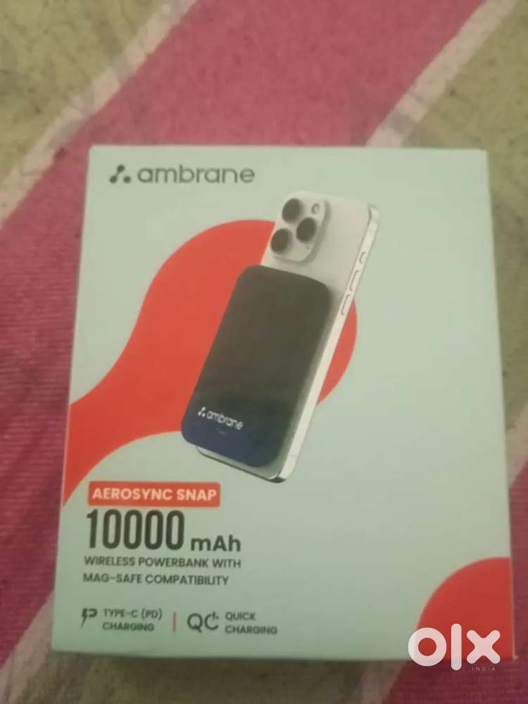 Ambrane Wireless 10000MaH power bank