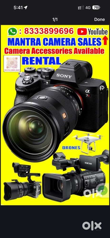 Cameras Rente