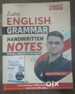 English Grammar handwritten notes by shanu Rawat sir
