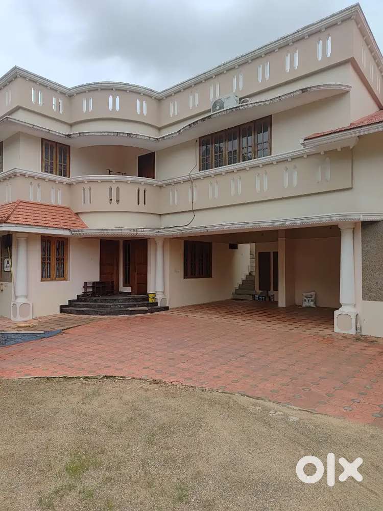 Furnished AC 2 BHK upstairs for rent for families at Nalanchira Tvm