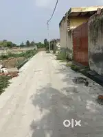 100 gaj L type east facing plot, 100 meter main najafgarh dhansa