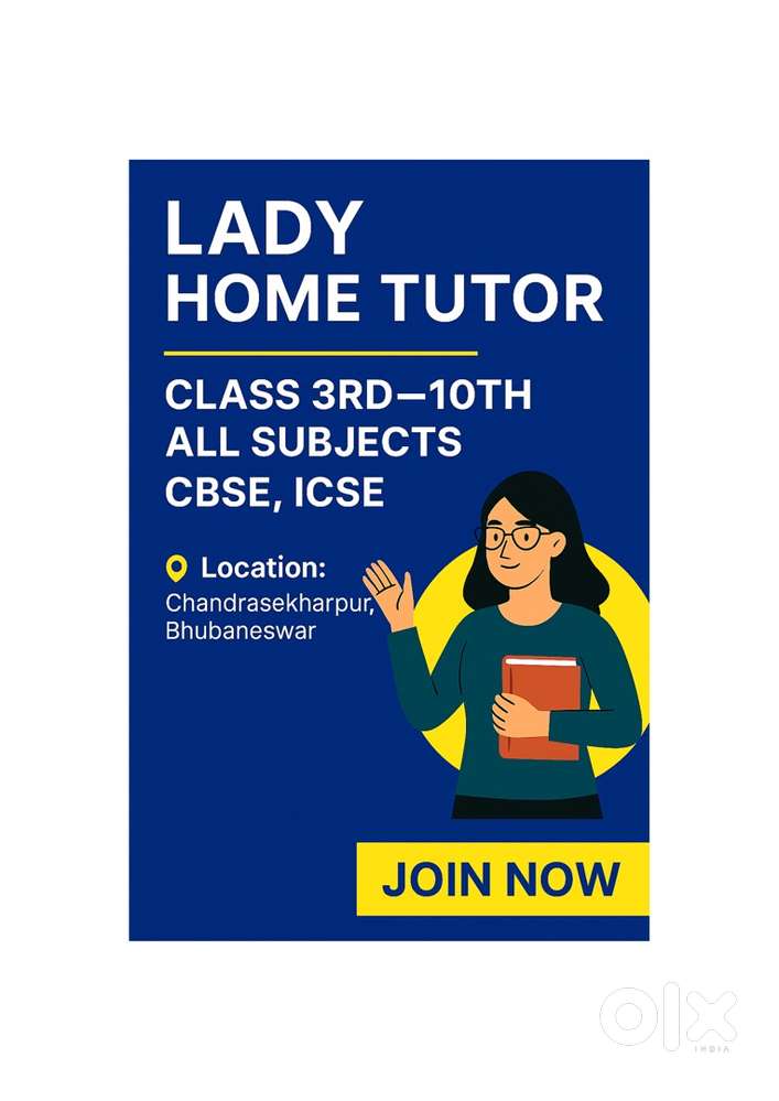 Home Tuition – Class 3 to 10  All Subjects  Female Tutor