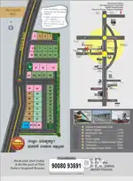 BMRDA aproved sites for sale near Nelamangala