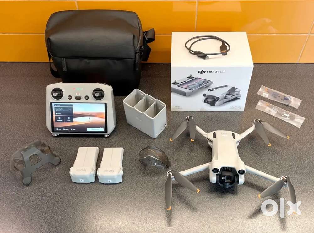 DJI Mini 3 Pro Camera Drone with DJI RC Remote.