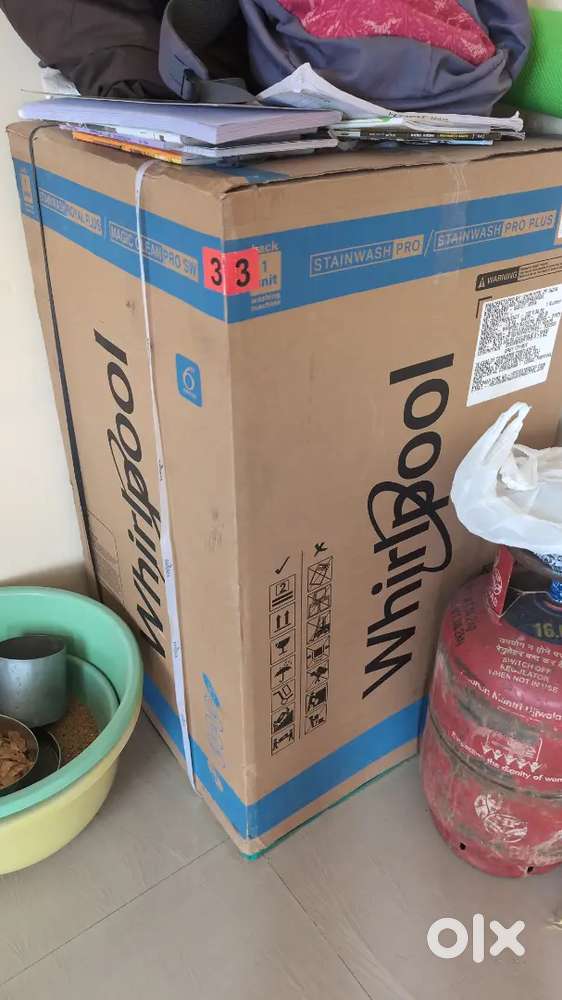 Whirlpool Stainwash pro h 7.5kg grey