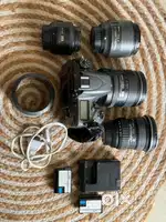  Nikon D750 DSLR Kit  4 Lenses + Charger + Bag  Good Condition