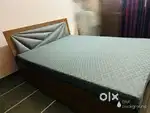 Double Bed with Storage(With Sheet) - Pure Wooden