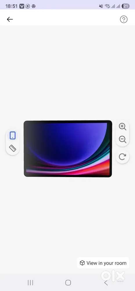Samsung Galaxy Tab S9 8 GB RAM 128 GB ROM 11.0 Inch with Wi-Fi