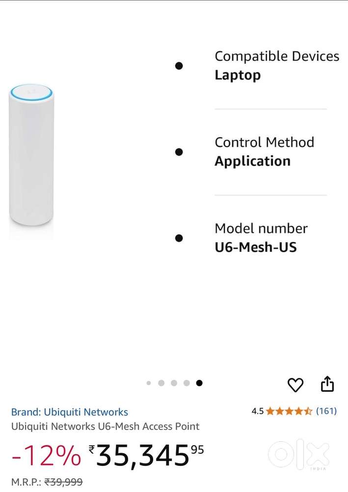 Ubiquity Networks U6 Mesh Access Point