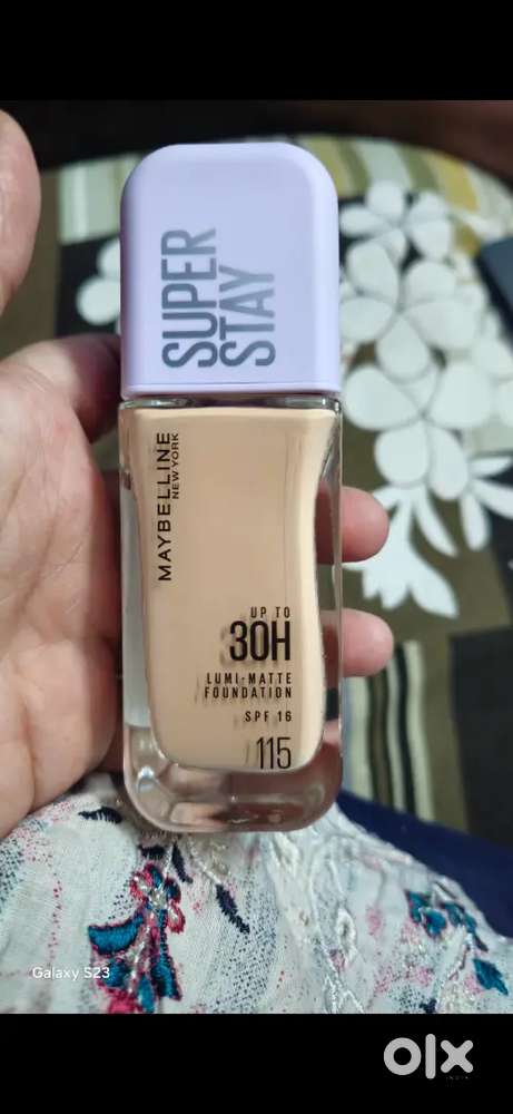 Maybelline Newyork superstay lumi matte foundation shade 115