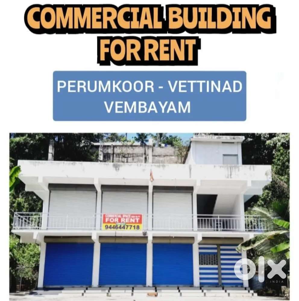 Commerical Building For Rent in perumkoor,vettinad vembayam Trivandrum