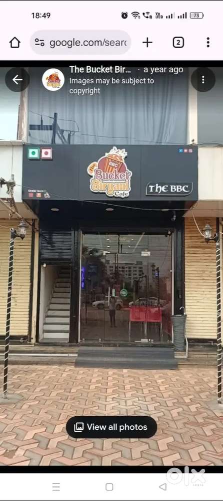 Urgent sale cafe and restaurant