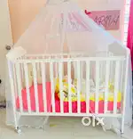 Sparingly used high quality baby crib