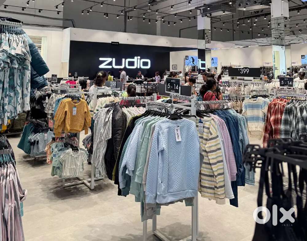 ZUDIO MALL  में नौकरी के लिए अप्लाई करें!!!