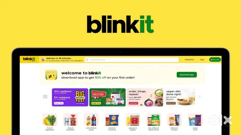 Begusarai blinkit delivery boy