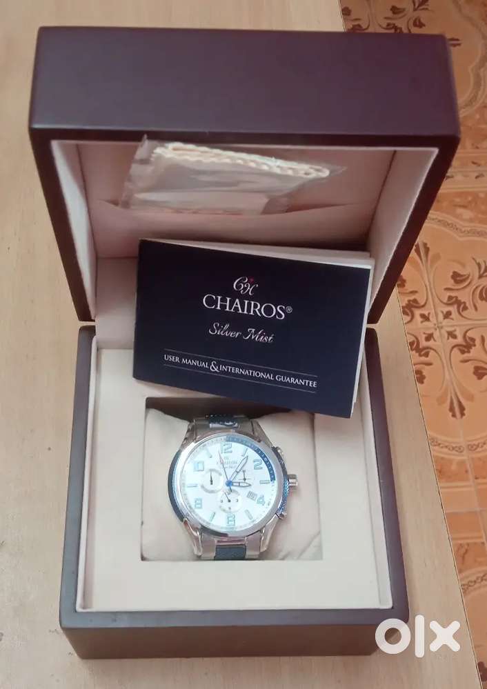 CHAIROS SILVER MIST GENTS WATCH