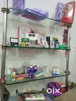 Steel pipe and glass furniture