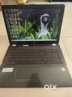 Hp laptop grey