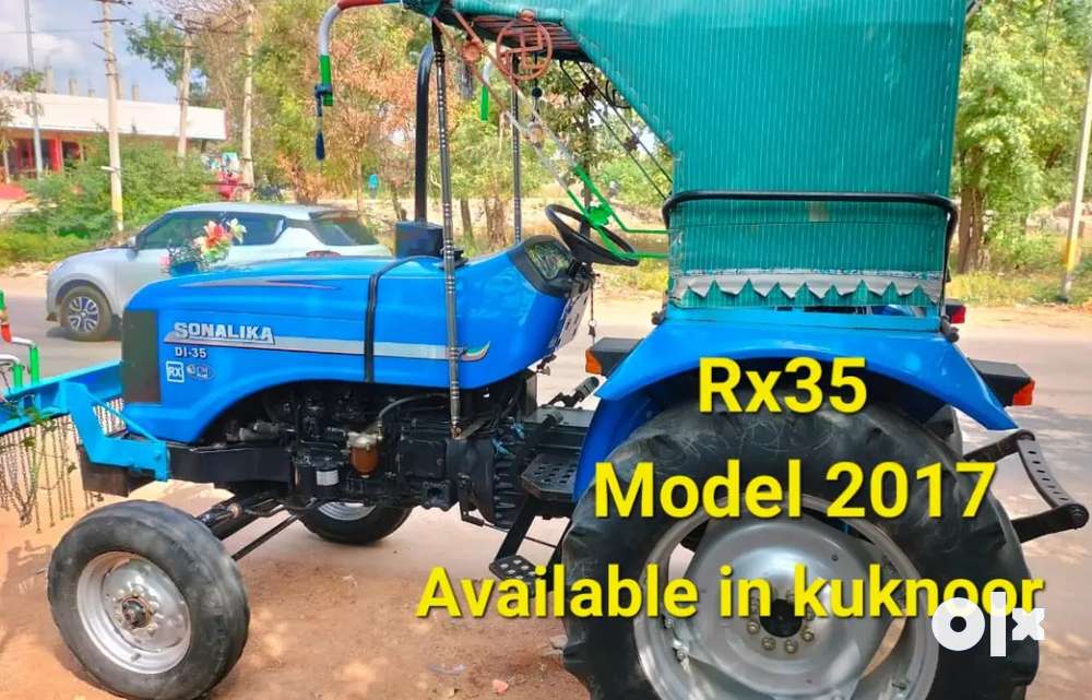 Sonalica Rx 35 tractor . Model 2017 . Available in koppal
