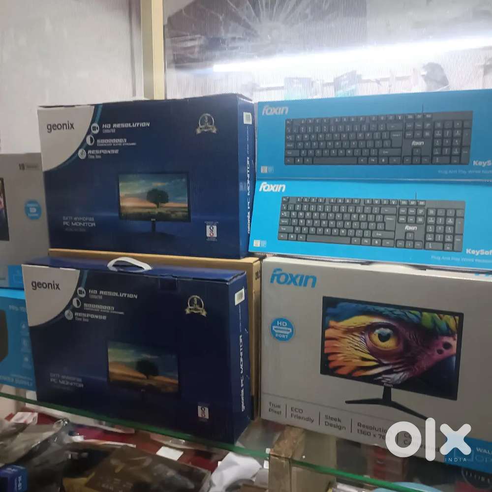 New Full Box LED Monitor HDMI VGA Starting price 2400 with warranty