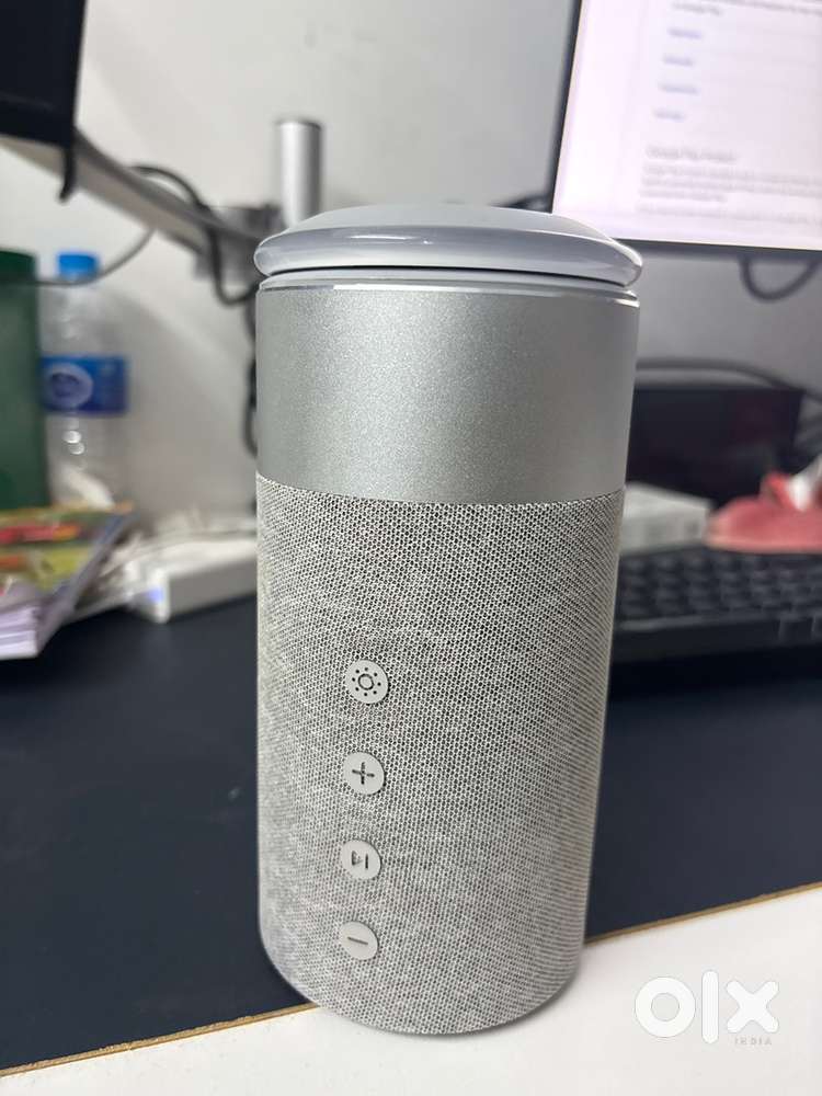 4-in-1 Smart Speaker + Magnetic Wireless Charger + Ambient Lamp