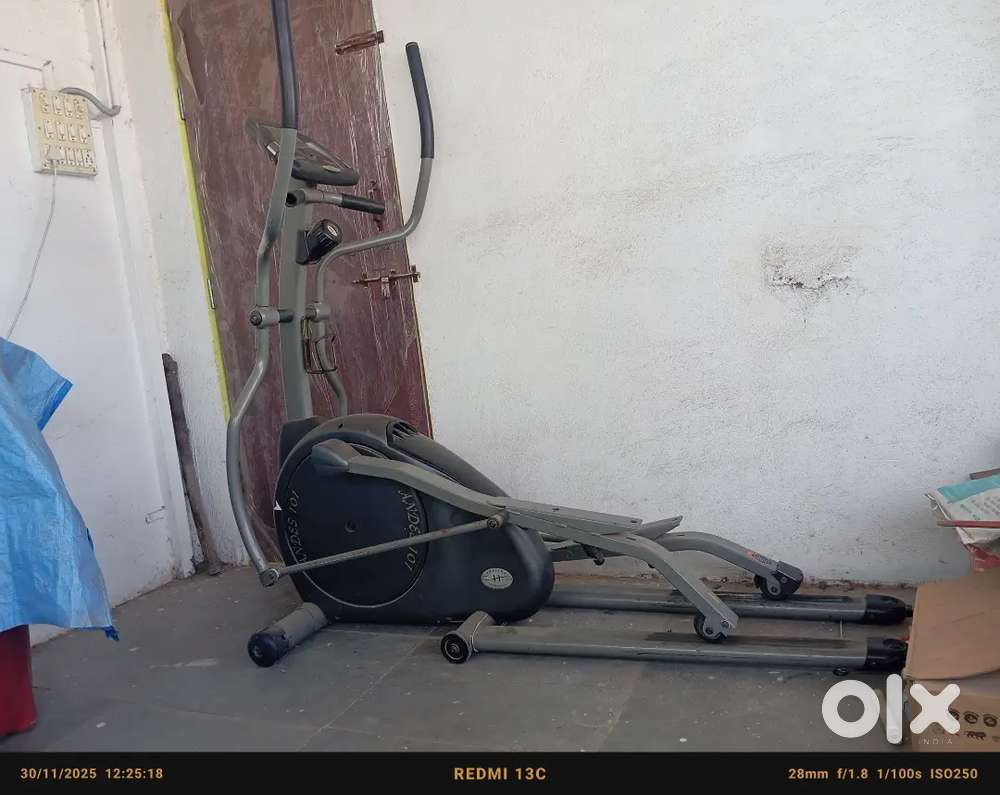 Elliptical cycle gym cardio workout exercise