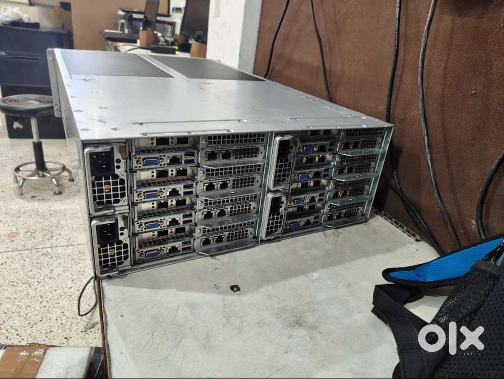 Supermicro Super F619P2-RTN 8 Blade 4U Rack Server
