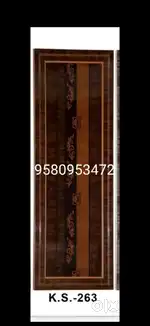 Brand new PVC and aluminium door