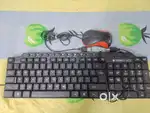 Keyboard and mouse wired