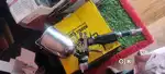 Spray gun for painting in box