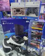 Playstation 4 pro with box and warranty as good as new
