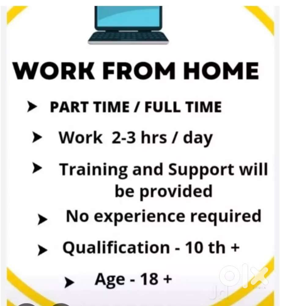 Part time job work from home