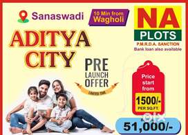 Don't Miss Out ! NA Plot Sale In Sanaswadi