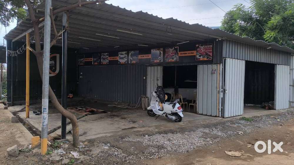 Commercial shed on ground floor on airport main road opp dmart